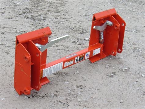 diy skid steer quick attach plate|quick attach skid steer conversion.